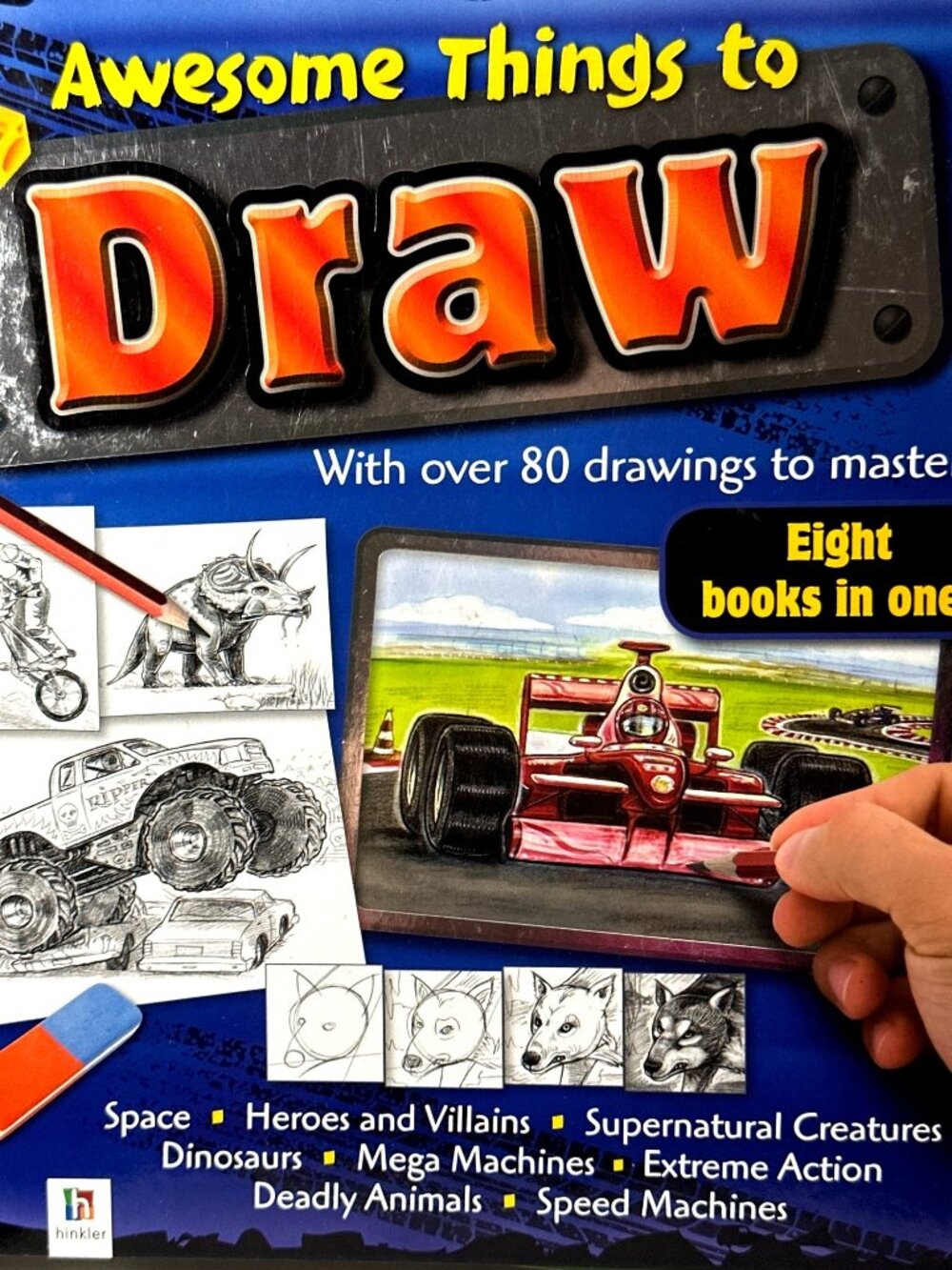 Educational Art Book Awesome Things to Draw Book Sketch for Beginner Home School